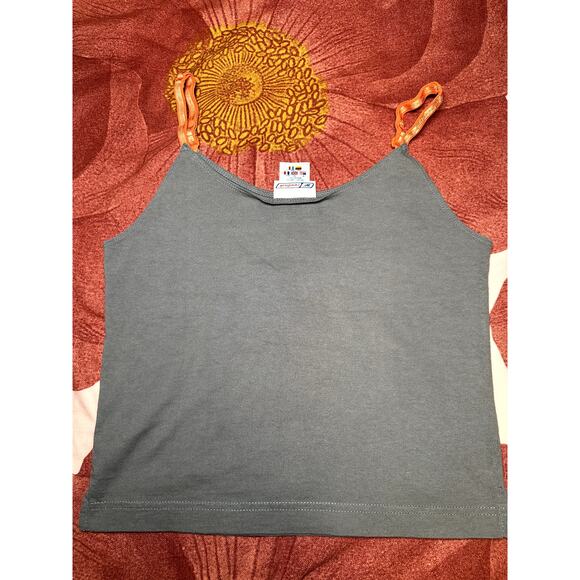 Vintage Y2K Reebok Grey Cami Tank Top – Size S/M - Picture 3 of 3